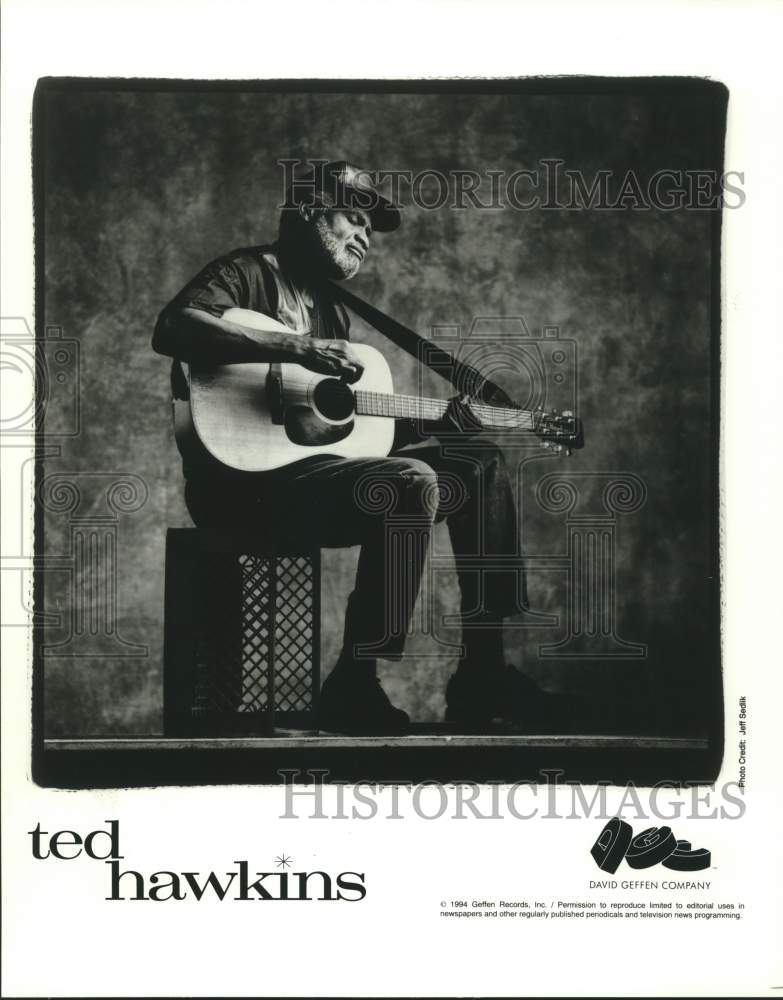 1994 Press Photo Musician Ted Hawkins - sap15852- Historic Images