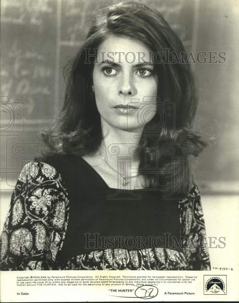 1980 Press Photo Actress Kathryn Harrold in &quot;The Hunter&quot; movie - sap15890- Historic Images