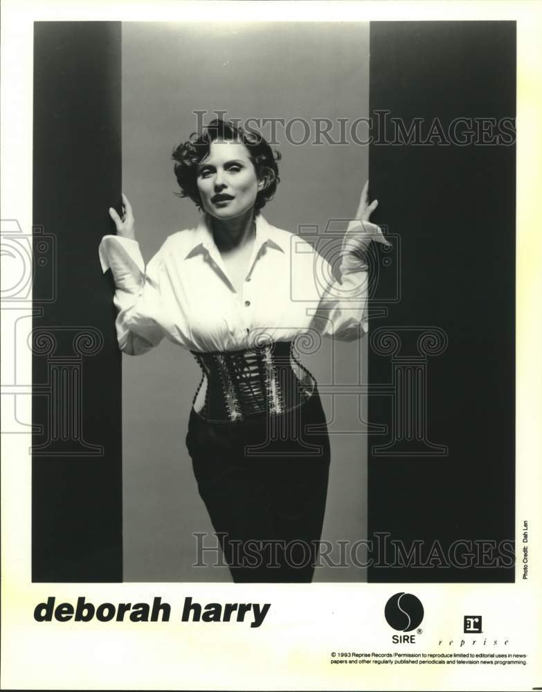 1993 Press Photo Singer Deborah Harry, Entertainer - sap15910- Historic Images