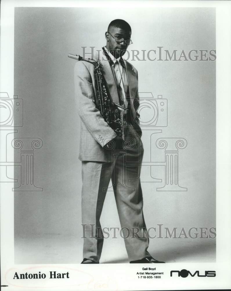 1997 Press Photo Musician Antonio Hart - sap15925- Historic Images