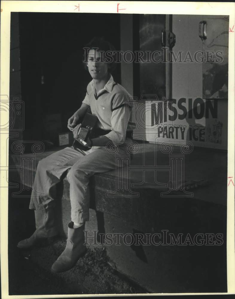 1987 Press Photo Singer Rudy Harst, Musician - sap15927- Historic Images