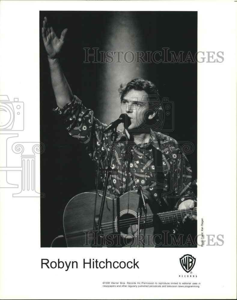 1998 Press Photo Musician Robyn Hitchcock - sap16087- Historic Images