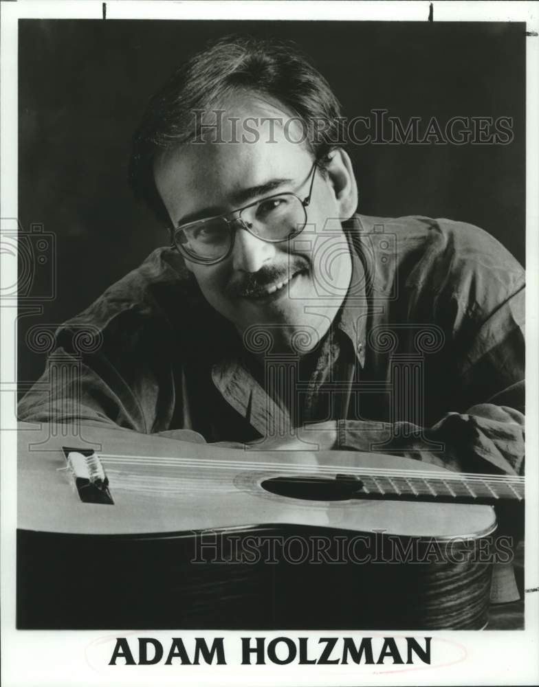 1995 Press Photo Adam Holzman, Performer, founded Guitar Department in College- Historic Images