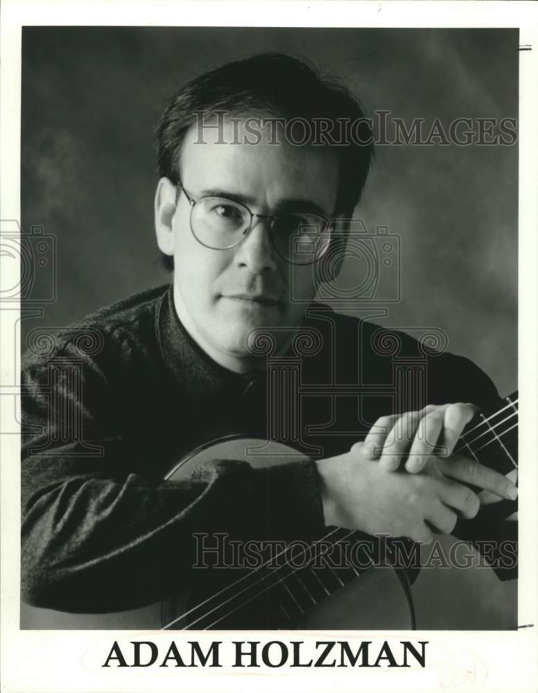 1998 Press Photo Guitarist Adam Holzman - sap16157- Historic Images