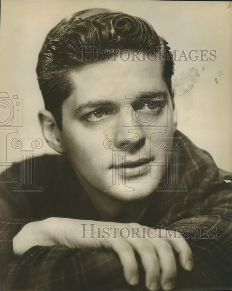 1958 Press Photo Actor Bill Hayes - sap16185