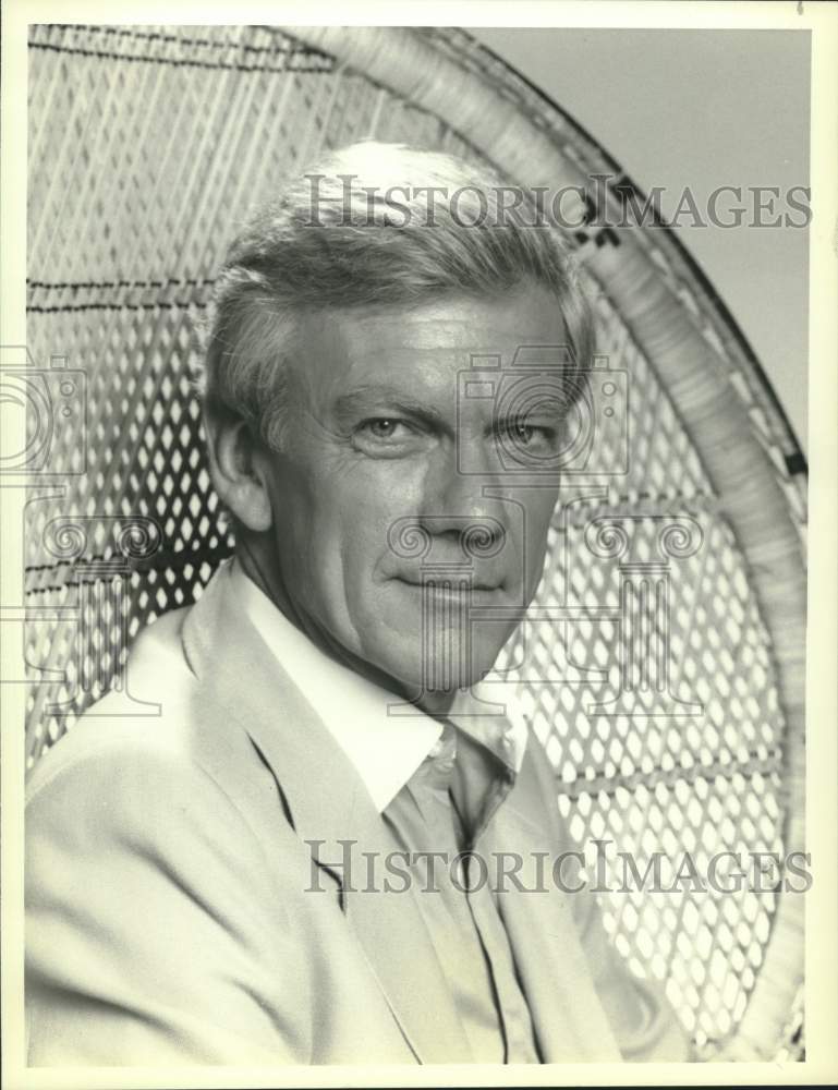 1983 Press Photo Peter Haskell joins the cast of Search for Tomorrow, on NBC.- Historic Images