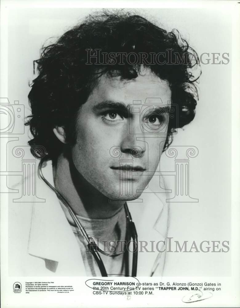 1978 Press Photo Gregory Harrison co-stars on Trapper John, M.D., on CBS.- Historic Images