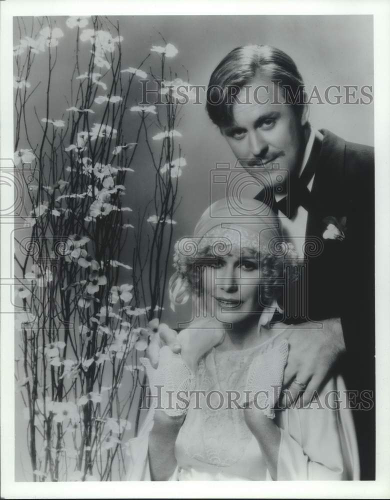 1980 Press Photo Actress Sally Kellerman in &quot;Big Blonde&quot; with Actor John Lithgow- Historic Images