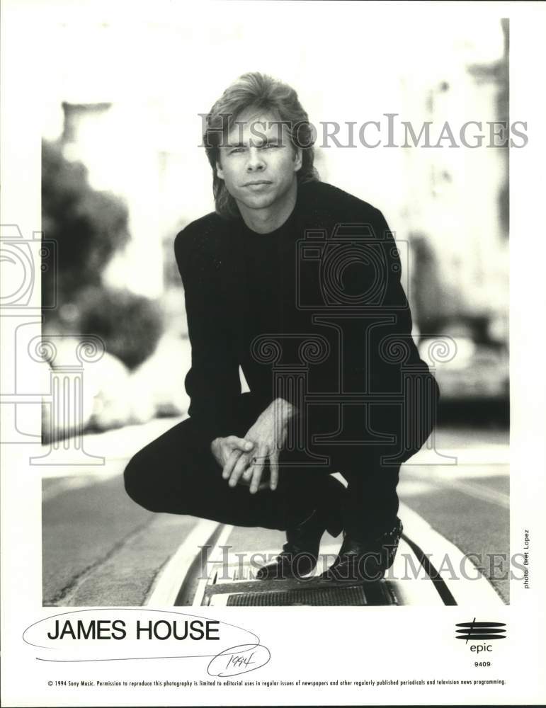 1994 Press Photo Entertainer James House, Musician - sap16638- Historic Images