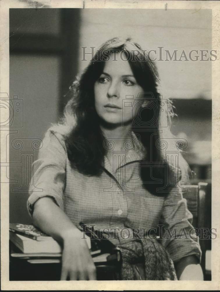 1981 Press Photo Actress Diane Keaton in closeup - sap16701- Historic Images