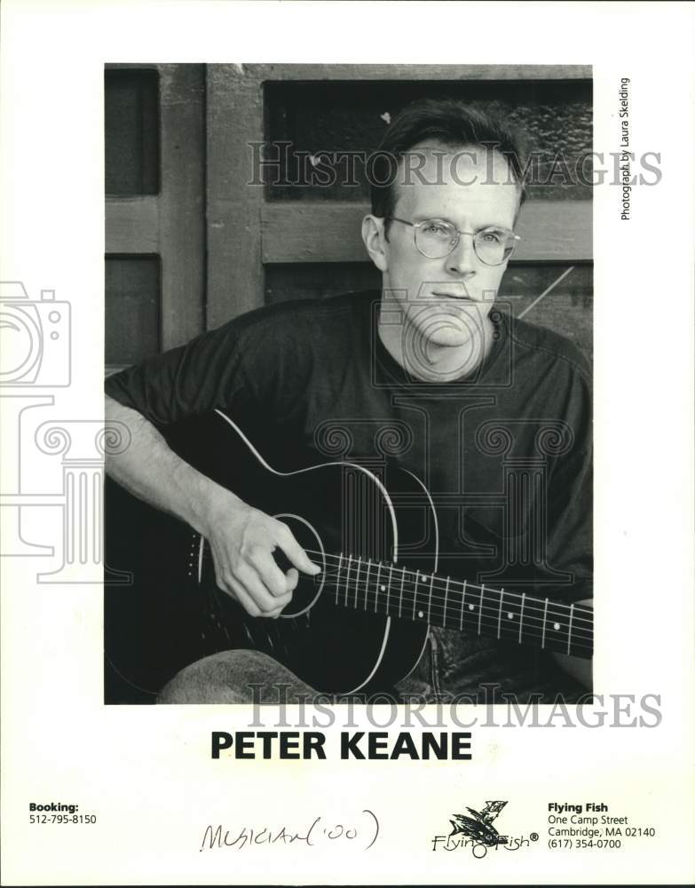 2000 Press Photo Peter Keane, American blues and folk musician. - sap16729- Historic Images