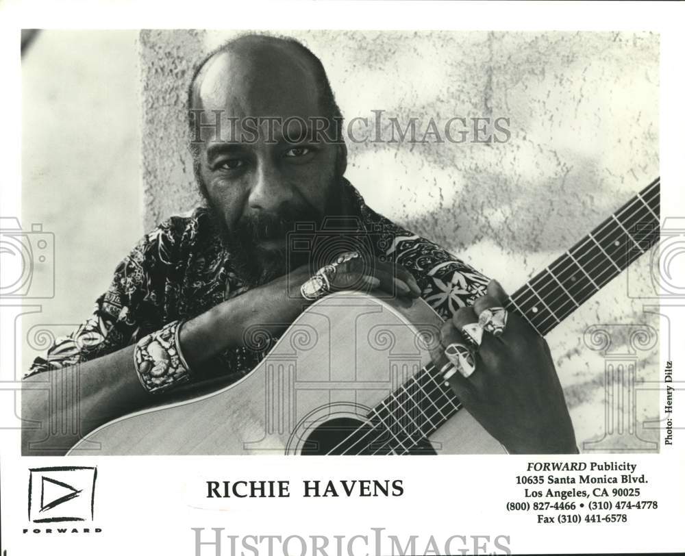 1997 Press Photo Musician Richie Havens - sap16862- Historic Images