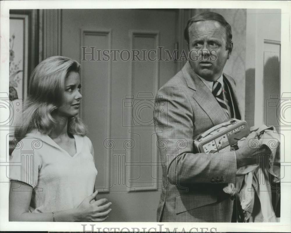 1978 Press Photo Actors Dianne Kay and Dick Van Patten "Eight is Enough" on ABC- Historic Images