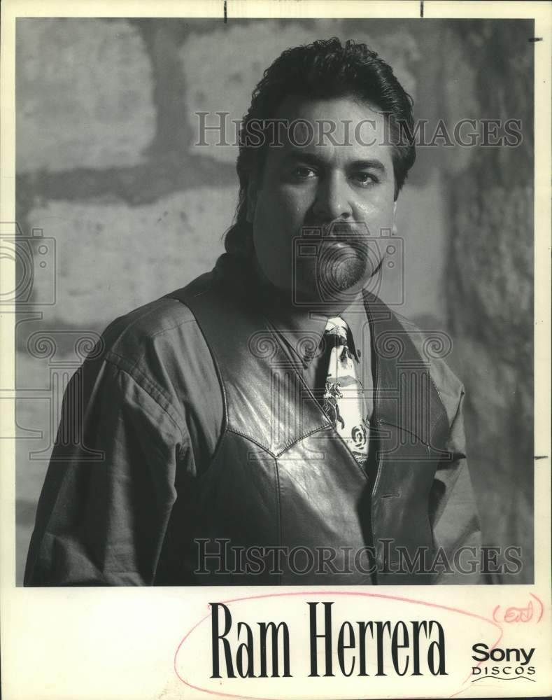 1997 Press Photo Ram Herrera, Entertainer - sap17350- Historic Images