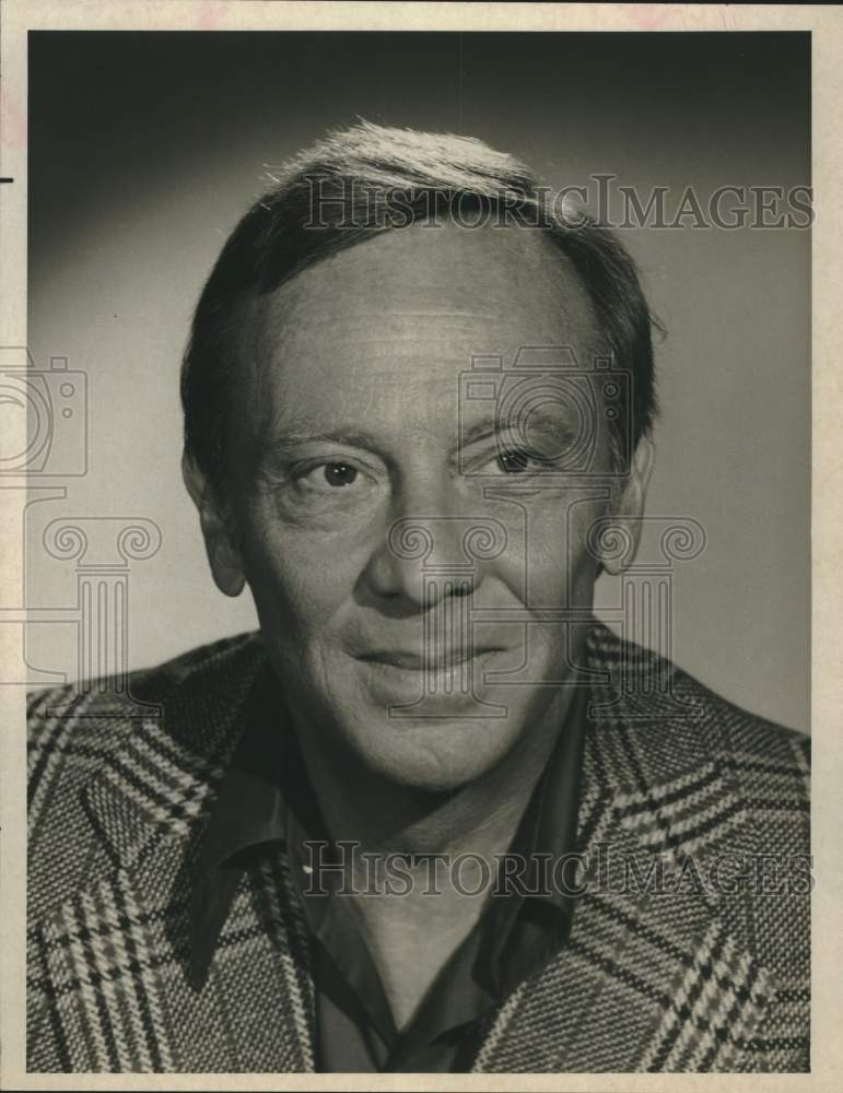 1978 Press Photo Norman Fell, Actor in closeup - sap17451- Historic Images