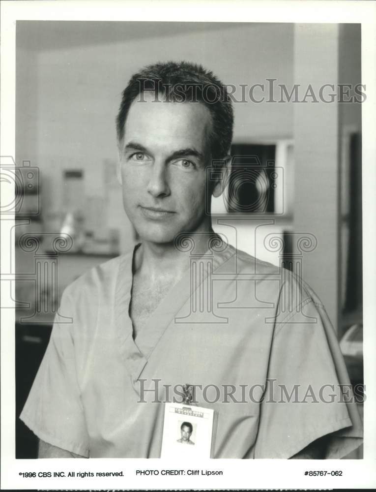 1996 Press Photo Actor Mark Harmon in "Chicago Hope" on CBS Television- Historic Images