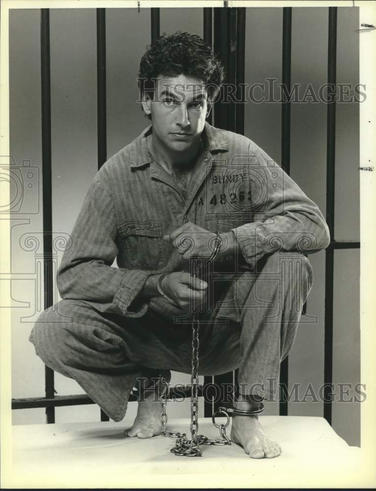 1986 Press Photo Actor Mark Harmon stars in "The Deliberate Stranger" on NBC-TV- Historic Images