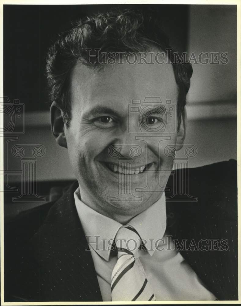 1987 Press Photo David Hatfield, acting general director of San Antonio Festival- Historic Images