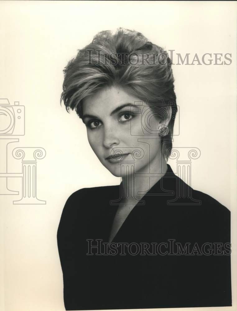 1988 Press Photo Wendy Kilbourne stars in &#39;Midnight Caller&#39; airing on NBC-TV- Historic Images