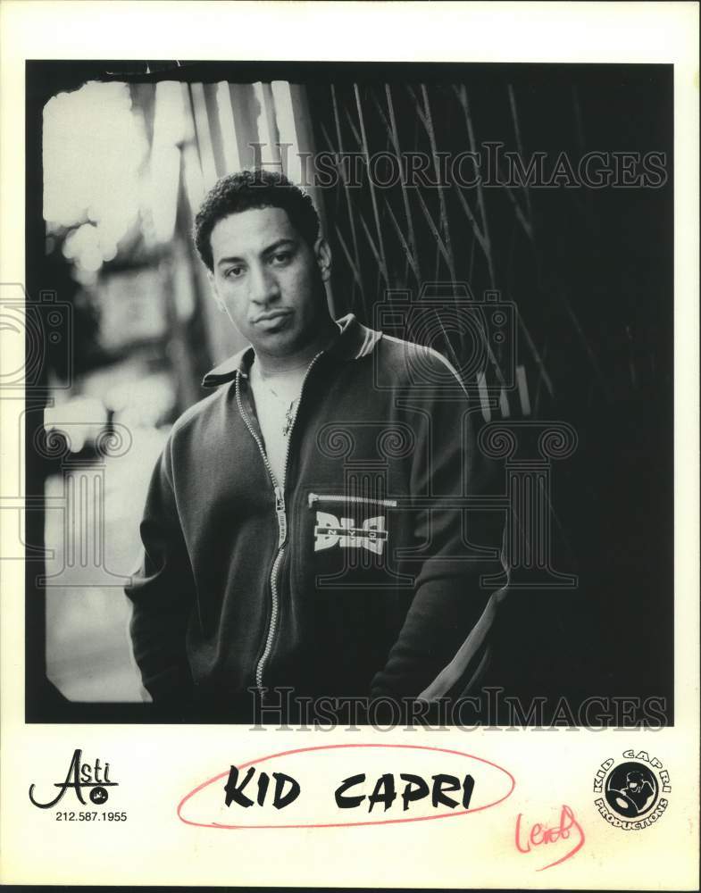 1997 Press Photo Entertainer Kid Caprti - sap18074- Historic Images