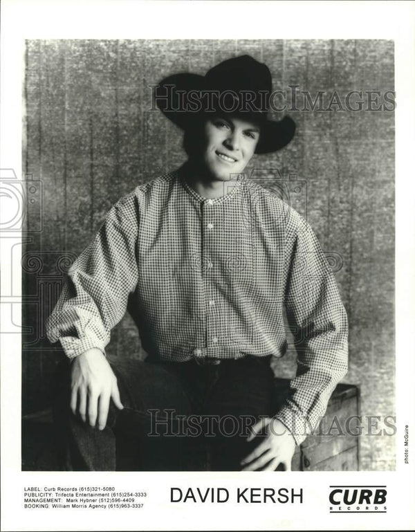 1997 Press Photo Musician David Kersh, Guitar Player in portrait ...