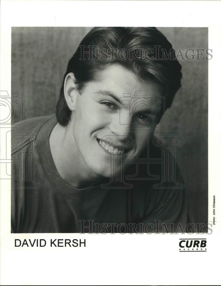 1998 Press Photo Guitarist David Kersch in closeup - sap18227- Historic Images