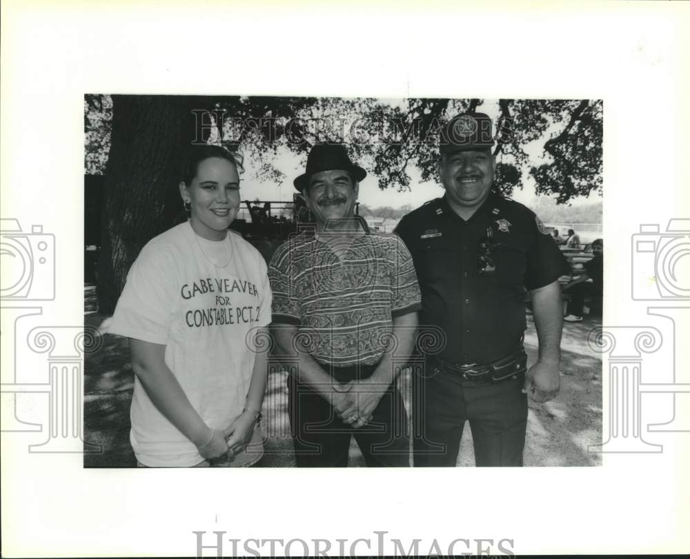 1996 Press Photo Rocky Hernandez, Drummer at Mateo Camargo Park Festival- Historic Images