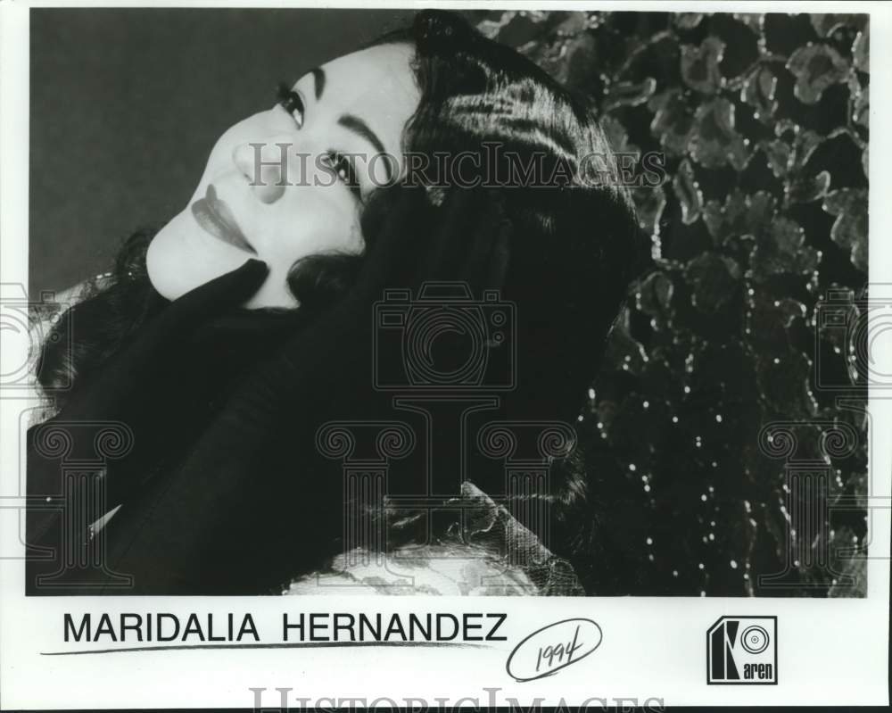 1994 Press Photo Maridalia Hernandez, Singer - sap18284- Historic Images