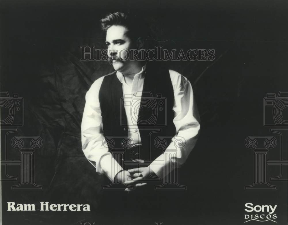 1994 Press Photo Ram Herrera, Musician, Singer - sap18293- Historic Images