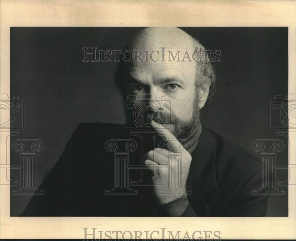 1995 Press Photo Conductor Christopher Kendall of Da Camera of Houston- Historic Images