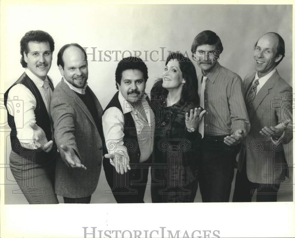 1986 Press Photo Jay Dominguez and The Stoney Ridge Band - sap18605- Historic Images