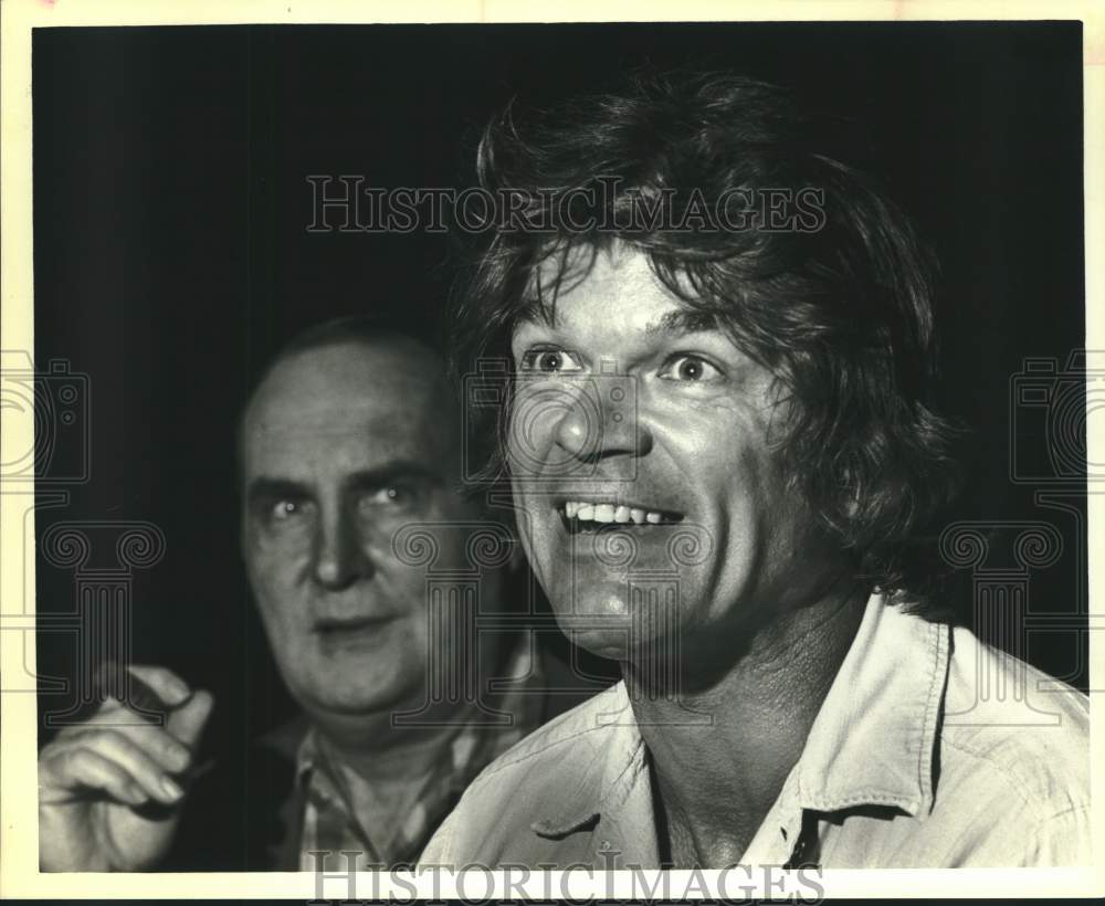 1979 Press Photo Ron McPherson and Bill Cockrell in scene from &quot;Of Mice and Men&quot;- Historic Images