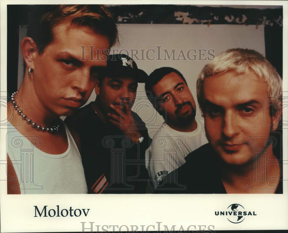 1999 Press Photo Rock band Molotov - sap18616- Historic Images