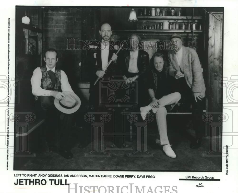 1983 Press Photo Members of Jethro Tull Musical Group - sap18680- Historic Images