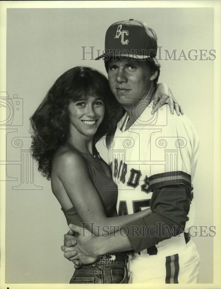 1983 Press Photo &quot;Bay City Blues&quot; stars Perry Lang and Michele Greene- Historic Images