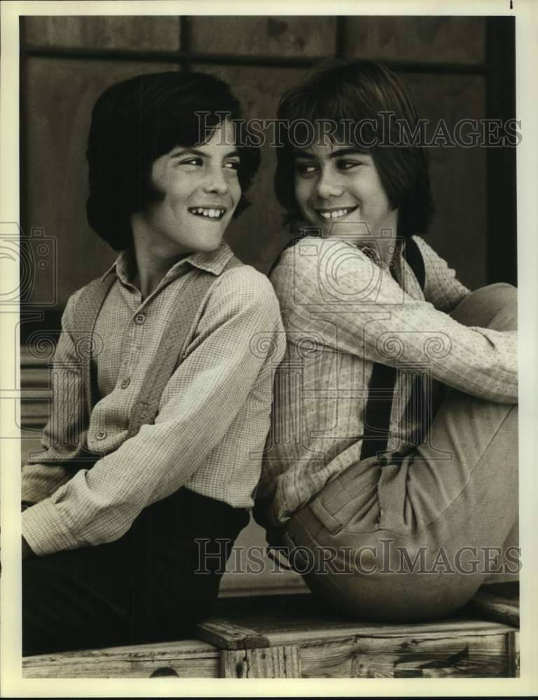 1978 Press Photo Actor Matthew Labyorteaux with Co-Star in Scene - sap18861- Historic Images