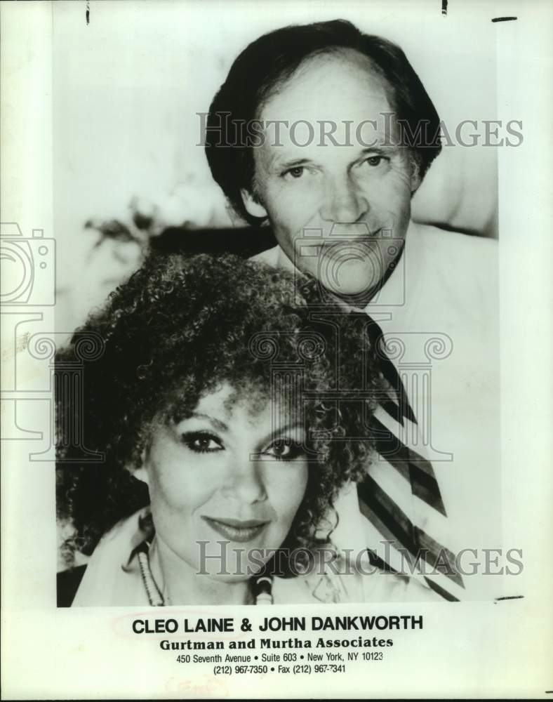 1998 Press Photo Singer Cleo Laine and John Dankworth, Jazz Musician - sap18913- Historic Images