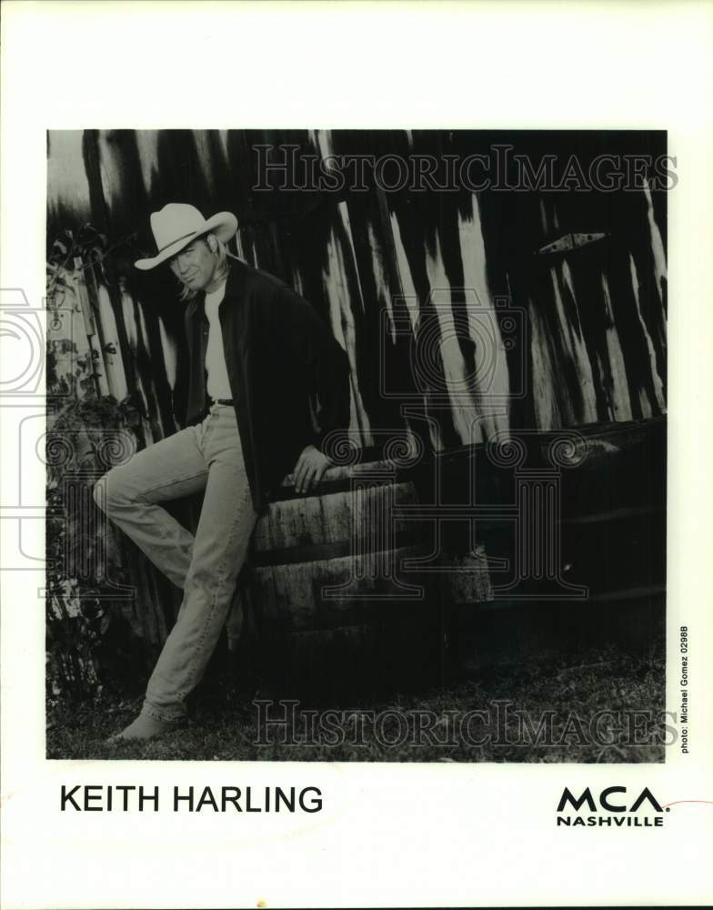 1988 Press Photo Musician Keith Harling - sap18952- Historic Images