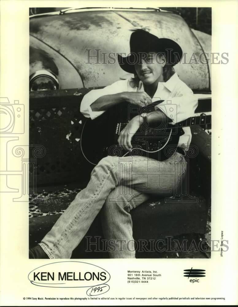 1994 Press Photo Musician Ken Mellons - sap18963- Historic Images