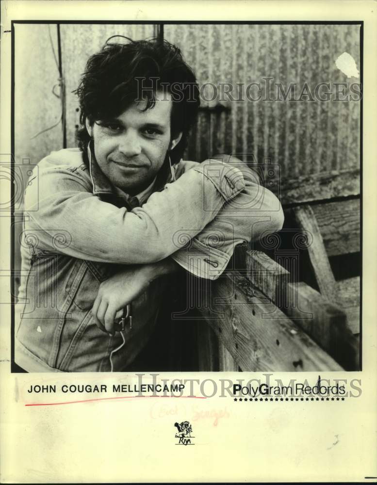 1996 Press Photo Musician John Cougar Mellencamp - sap19005- Historic Images