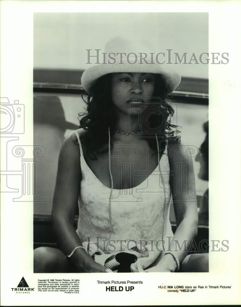 1999 Press Photo Actress Nia Long Starring in &quot;Held Up&quot; Movie - sap19018- Historic Images