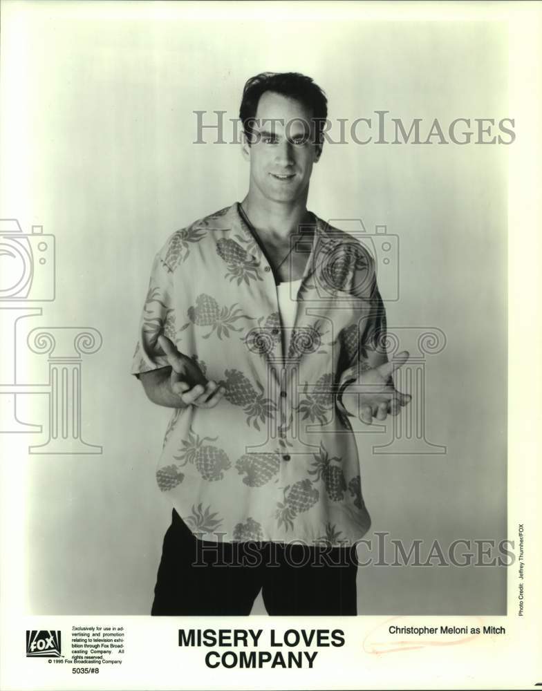 1995 Press Photo Actor Christopher Meloni in &quot;Misery Loves Company&quot; - sap19034- Historic Images