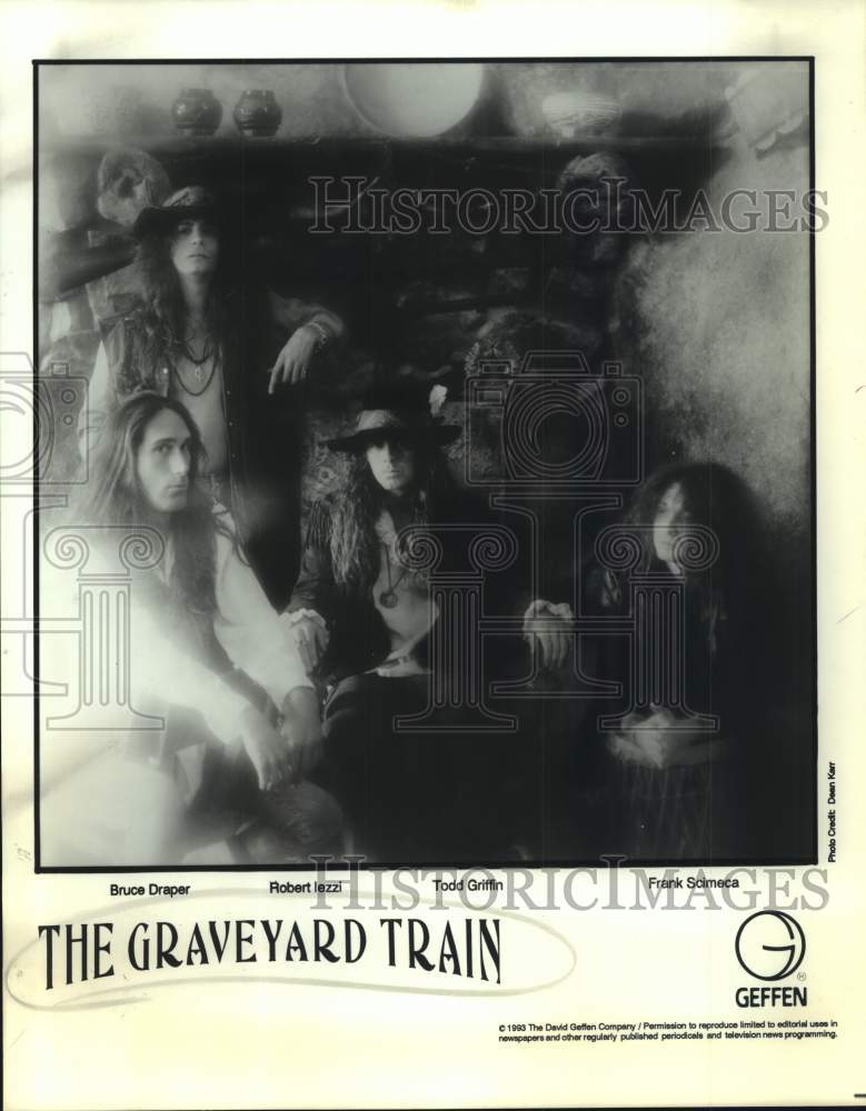 1993 Press Photo Musical Group The Graveyard Train - sap19041- Historic Images