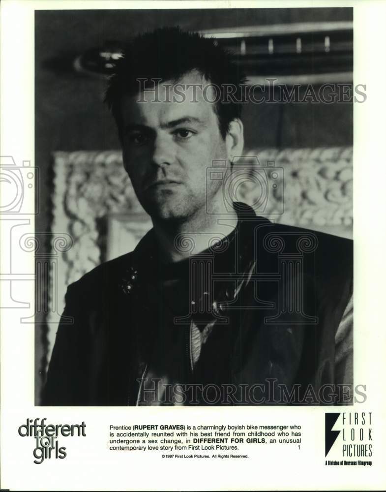 1997 Press Photo Actor Rupert Graves Starring in "Different For Girls" Movie- Historic Images