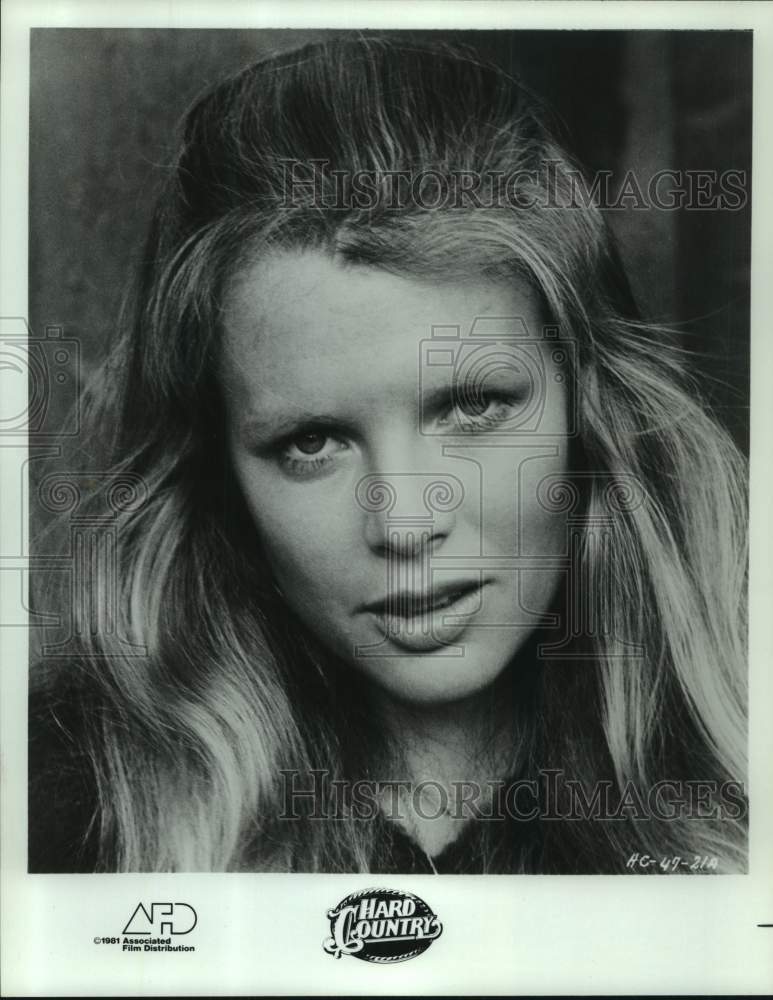 1981 Press Photo Actress Kim Basinger in "Hard Country" - sap19096- Historic Images
