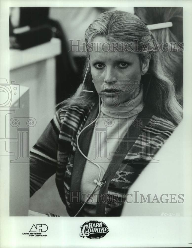 1981 Press Photo Actress Kim Basinger in "Hard Country" movie scene - sap19097- Historic Images