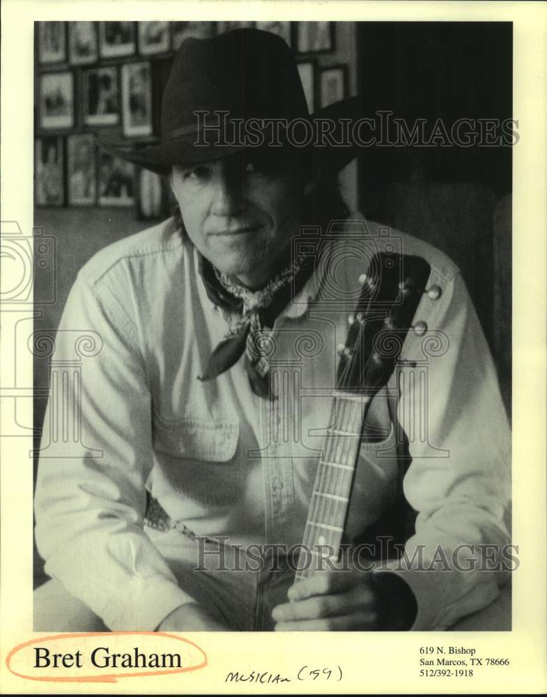 1999 Press Photo Musician Bret Graham - sap19136- Historic Images