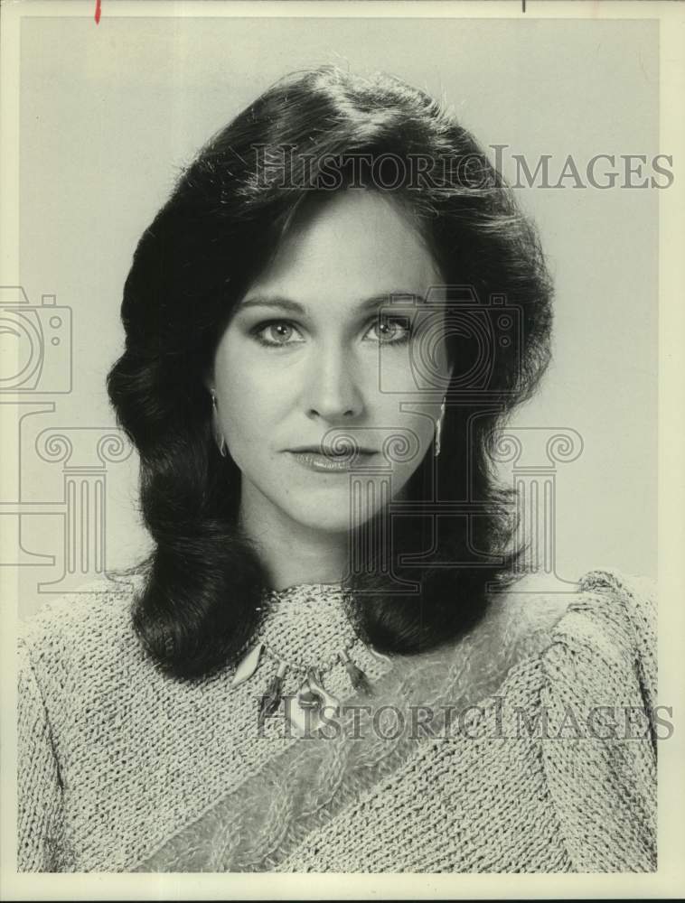 1983 Press Photo Actress Erin Gray, star of NBC-TV's "Silver Spoons" Show- Historic Images