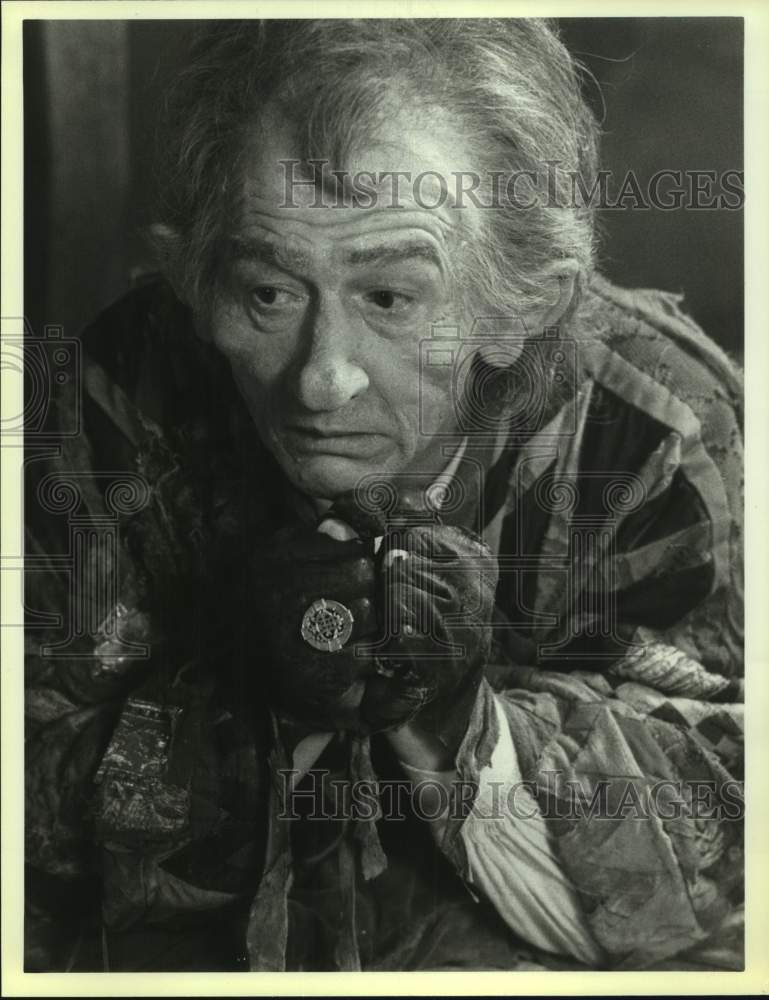 1987 Press Photo John Hurt portrays a storytelling in NBC-TV's "The Storyteller"- Historic Images