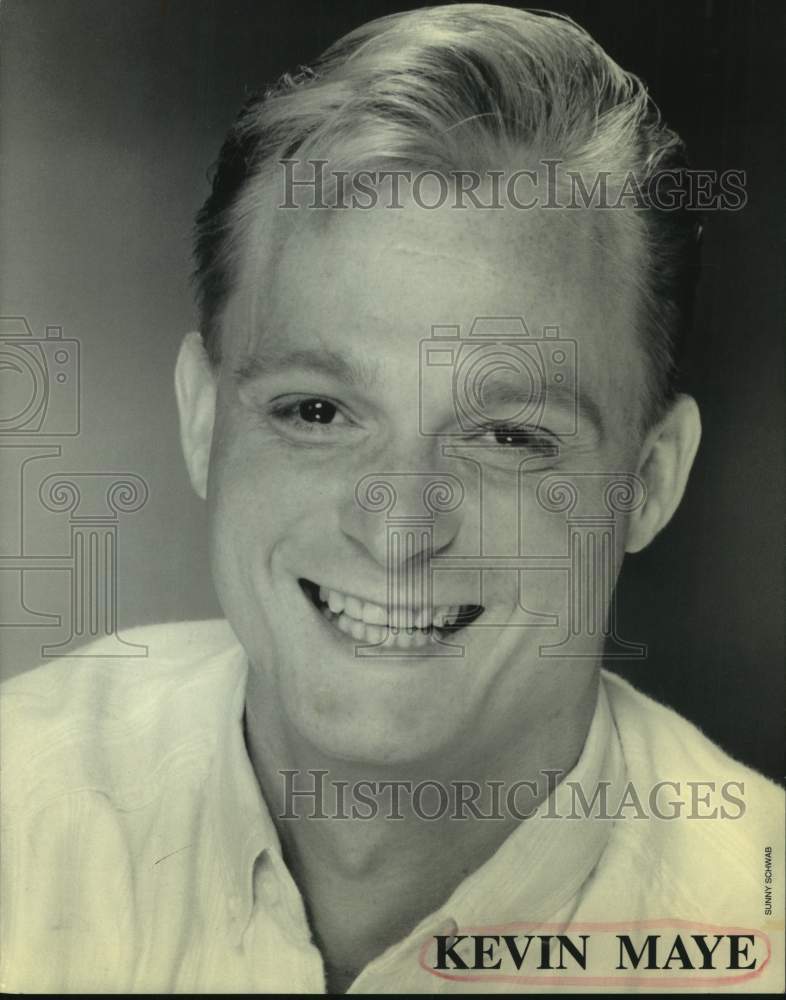1996 Press Photo Comedian Kevin Maye - sap19285- Historic Images